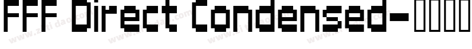 FFF Direct Condensed字体转换